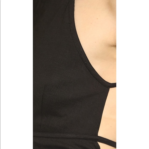 THEORY Black Linen “Crunch Amela Dress” Size 10 - Picture 3 of 4